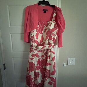 Jessica Simpson petticoat dress with sweater